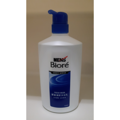 粟米小舖-蜜妮MENS Biore 男性專用麝香清新沐浴乳 750ml