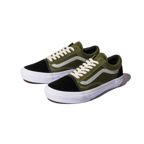 [unclev1966] 代購 Vans Old Skool x MIN-NANO 軍綠 拼接 工裝 軍裝 聯名 滑板鞋