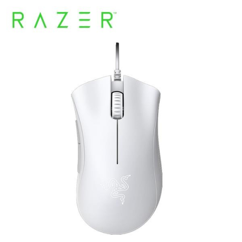 雷蛇 Razer DeathAdder Essential 白色電競滑鼠 RZ01-03850200-R3M1
