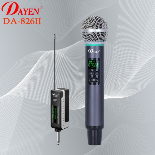 朗的音響^(DA-826II)Dayen手握無線麥克風‥老師教學.會議 贈18650電池2顆