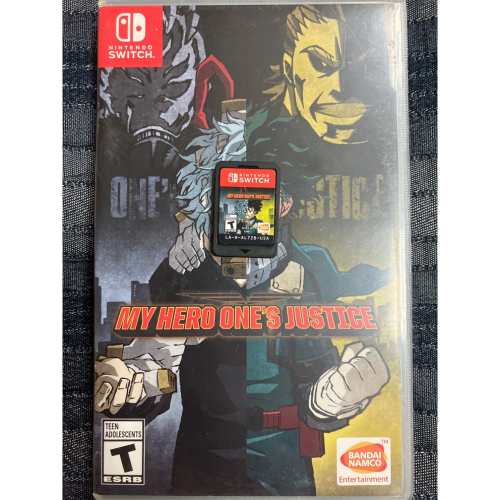 二手 現貨 NS SWITCH 有中文 我的英雄學院 唯我正義