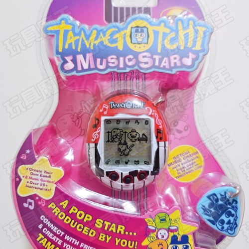 絕版 電子雞 現貨《玩具魔王》塔麻可吉 全新未拆 音樂 電子寵物 Tamagotchi Music Star 台灣代理版
