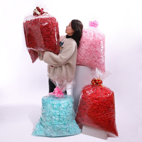 結婚慶用品婚房佈置仿真玫瑰花瓣裝飾手撒花生日表白求婚製造浪漫
