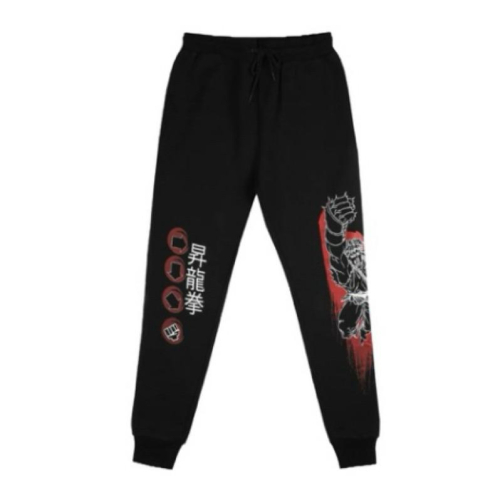 全新Graph x Capcom卡普空Street Fighter II快打旋風Jogger Pants慢跑棉褲 M