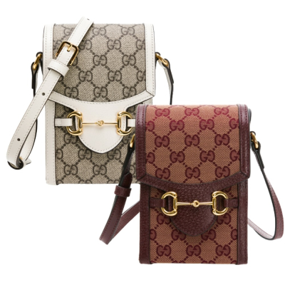 【GUCCI 古馳】 GUCCI 1955手機包 __DVSHOP 保證正貨 台灣現貨不用等