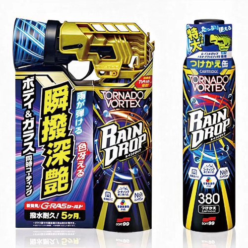 Soft99 龍捲風鍍膜劑組合 300毫升 + 補充罐 380毫升 日本原裝
