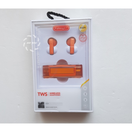 Funong 弗衣TWS藍芽耳機 R999 HIFI音質