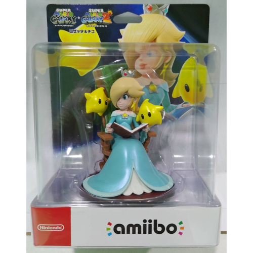 ＜譜蕾兒電玩＞（全新）amiibo 人偶玩具 羅潔塔 & 奇可 超級瑪利歐系列