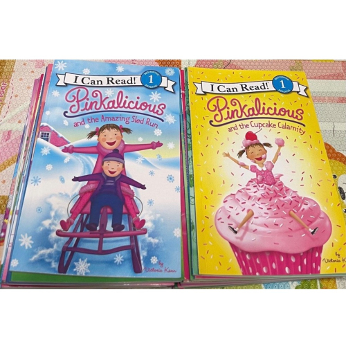 二手 英文 童書 讀本 I can read 1系列 Pinkalicious 《粉紅控》27冊