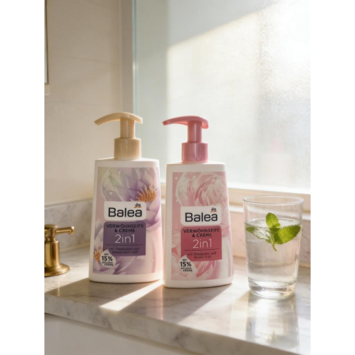 德國 Balea 滋潤 護手洗手乳 300ml｜2in1 15%乳霜 洗完不乾澀 現貨