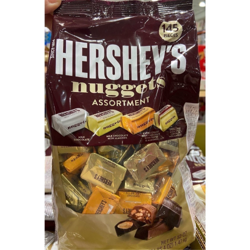 HERSHEY’S Nuggets好時綜合巧克力-4種口味 1.47公斤-吉兒好市多COSTCO代購