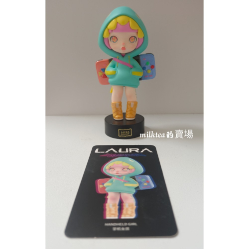 （二手）Laura 賽博朋克系列 掌機女孩 無盒有卡