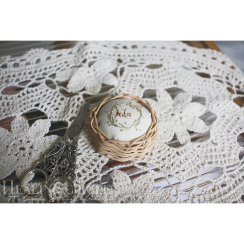 藤編刺繡針包