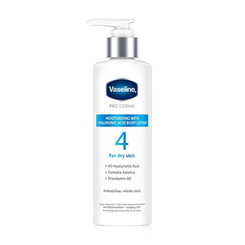 【Vaseline 凡士林】Pro Derma 4D玻尿酸高效修護身體乳液(250ml)【8887】