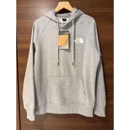 專櫃 美牌 貴牌 The north face 灰 連帽 帽T 連帽衛衣