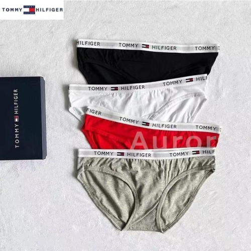 ?Aurora 美國代購?Tommy Hilfiger 女士三角內褲 美國TM 女生內褲 純棉 透氣 性感 多色選 細邊