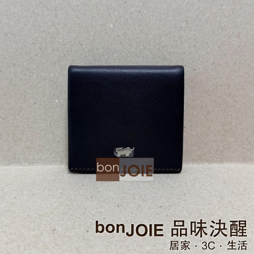 BRAUN BUFFEL 德國小金牛 零錢包 (深咖啡色)(全新品) 方形零錢包 扣式零錢包