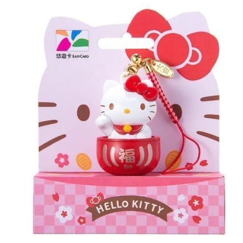 Kitty 招財達摩悠遊卡