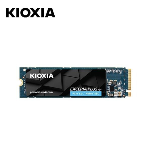 KIOXIA 鎧俠 EXCERIA PLUS G4 1TB PCIe Gen5 SSD 固態硬碟