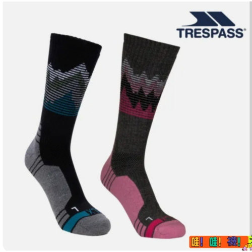 Tres pass DLX 成人登山羊毛襪