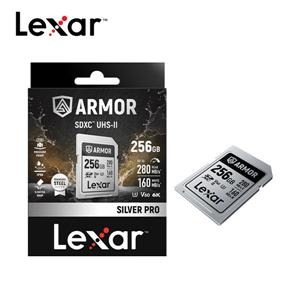 Lexar ARMOR SILVER PRO SDXC UHS-II 256GB不鏽鋼記憶卡