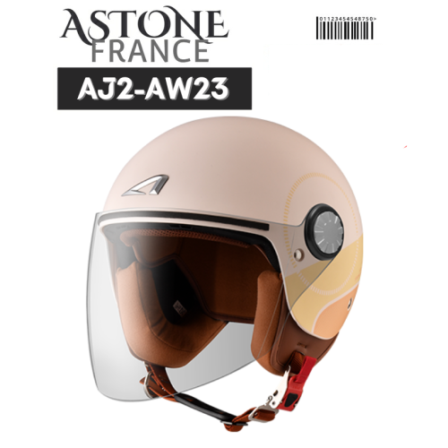 ASTONE AJ2 AW23 彩繪 超輕量 小帽體 歐風復古帽
