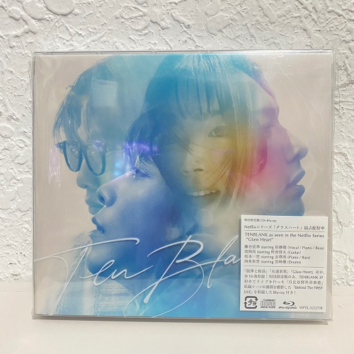 日空版現貨/ TENBLANK 玻璃之心 Glass Heart グラスハート 出道專輯(無特典)