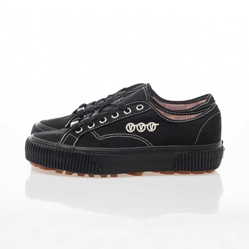 [unclev1966] Vans DELRIDGE SF 聯名 黑色 粉紅 鬆餅 厚底 軟墊 city風 女生限定
