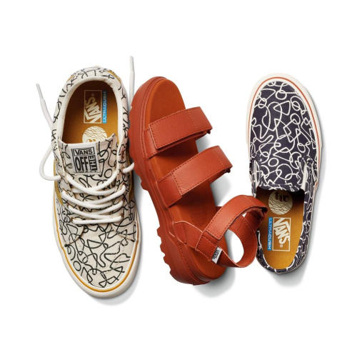 [unclev1966] Vans X TEXTURED WAVES 衝浪 海洋 泥土 大海 自由 金色