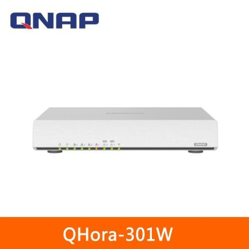 【現貨熱銷】QNAP 威聯通 QHora-301W Wi-Fi 6 雙10GbE SD-WAN 無線路由器 含稅公司貨