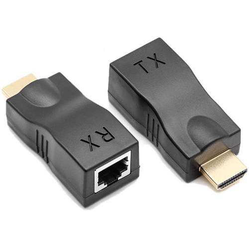 HDMI轉RJ45延長器 2K 4K 1080P 30米HDMI延長器 單網線30米訊號延伸器 隨插即用