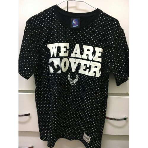 OUTER SPACE LOVER or OVER感情狀態T恤 L