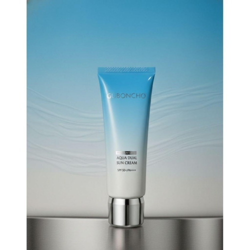 正品 現貨 九本草 GUBONCHO 雙效水潤透氣防曬霜 Aqua Dual Sun Cream 全新