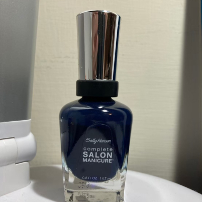 sally hansen 指甲油 美國限定色 藏青色 暗黑系