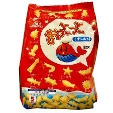 MORINAGA森永製菓 魚型餅干(鹽味) 日本進口