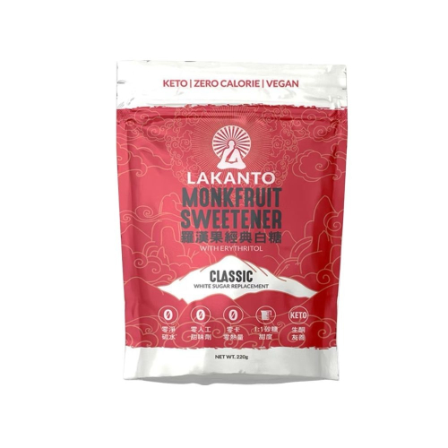 Lakanto 羅漢果 健康代糖 可食用 經典白糖 220g