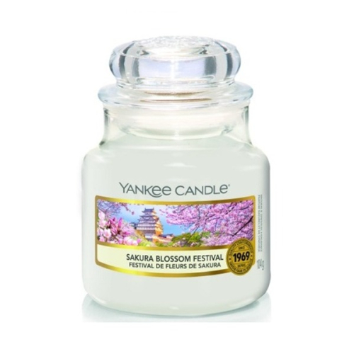 【Yankee Candle 揚基】香氛蠟燭-櫻花祭(3.7oz/104g)【8421】