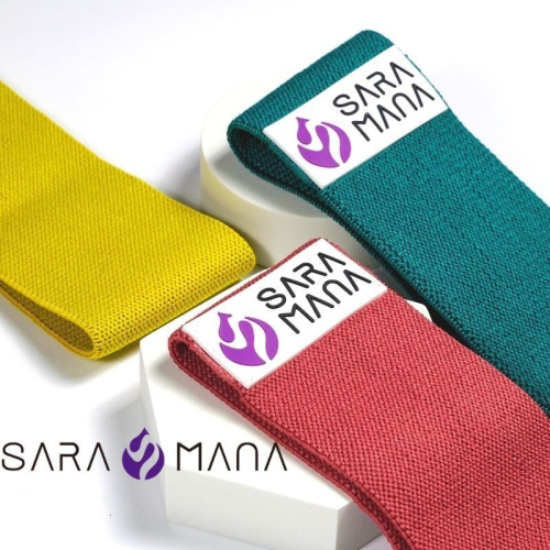 ?獨家原創?【SARA MANA】現貨 翹臀圈 加寬防滑不捲邊彈力帶 翹臀彈力圈 臀圈 瘦身 健身 居家運動