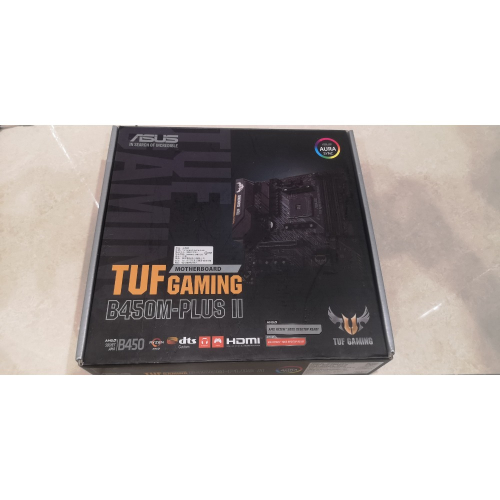 主機板：Asus TUF GAMING B450 Plus II