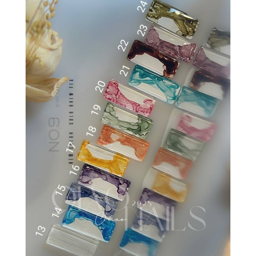 (美甲師價) No.9暈染液 冷泡茶13~24 單瓶/套組