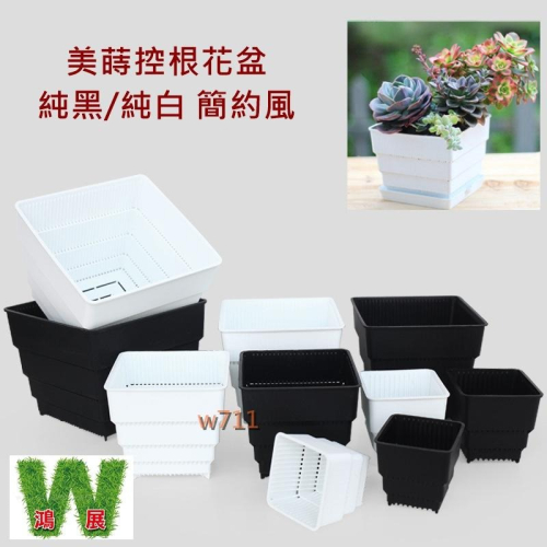 多肉 花盆 花器 花架 盆栽 控根 美蒔控根花盆 w711鴻展