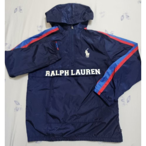 台灣專櫃品 Polo Ralph Lauren 大童 連帽連身風衣外套 夾克 150