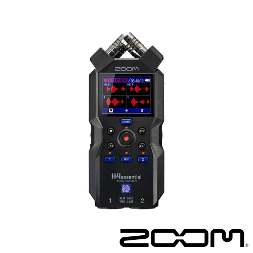 【ZOOM】H4essential 手持錄音機 32位元浮點錄音 (公司貨)
