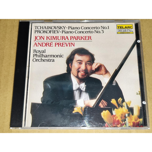 Telarc 日版 Jon Kimura Parker Previn 普列文 柴可夫斯基 普羅高菲夫 鋼琴協奏曲 無IF