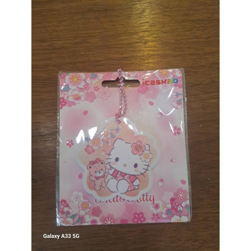 絕版Hellokitty櫻花造型吊飾icash2.0卡