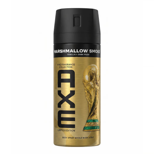 【AXE】體香噴霧-煙燻棉花糖FIFA限定版(150ml)【5963】