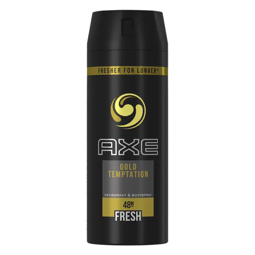 【AXE 戰斧】男用體香噴霧-黃金誘惑(150ml)【5905】