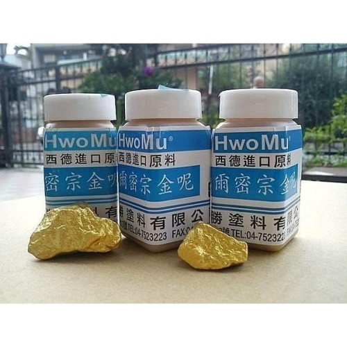 尼泊爾密宗金尼 密宗金呢 密宗金 水性 描金 金漆 50ml 50c.c 彩繪 金尼 佛像 神像 金色 金泥 金漆 唐卡