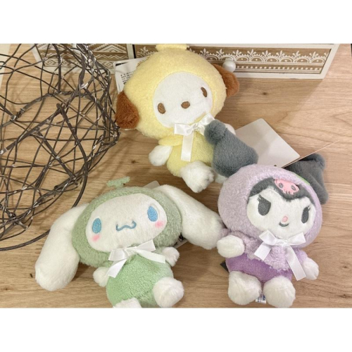 現貨 日本 三麗鷗 Sanrio 水果系列 哈密瓜 水果裝 娃娃吊飾 吊飾 大耳狗 庫洛米