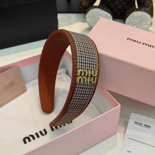 Celine 經典凱旋門/Miu Miu 經典字母 髮箍髮飾 美妝贈品vip漂亮禮 皮質格紋優雅學院 復古甜美 母親節